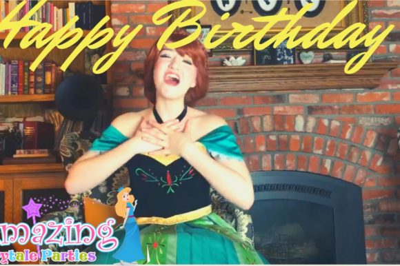 Virtual Online Princess Parties and Birthday Parties